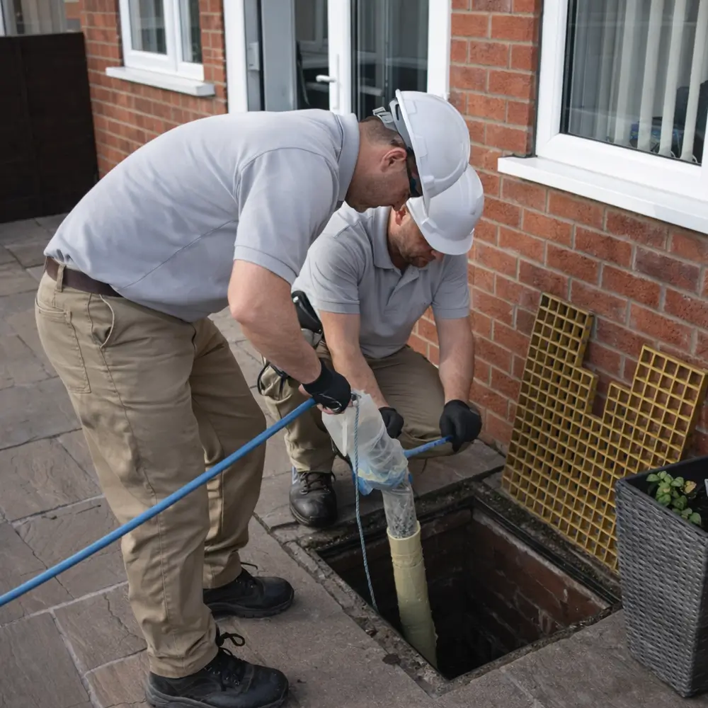 Blocked drain repair service in Belvedere