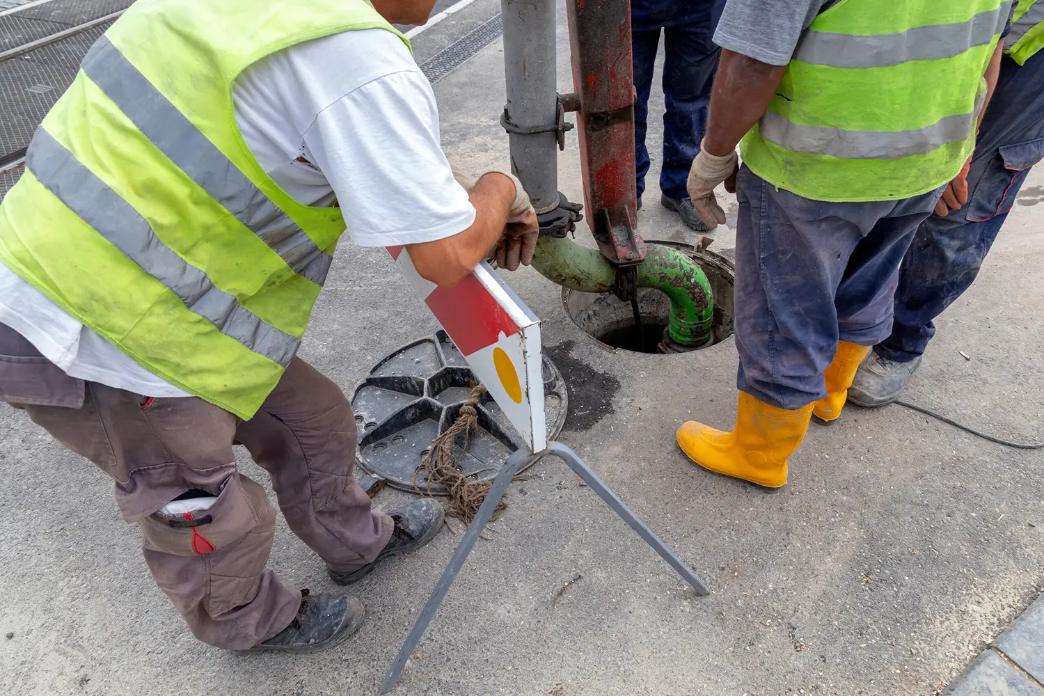 CCTV drain survey inspection in Belvedere
